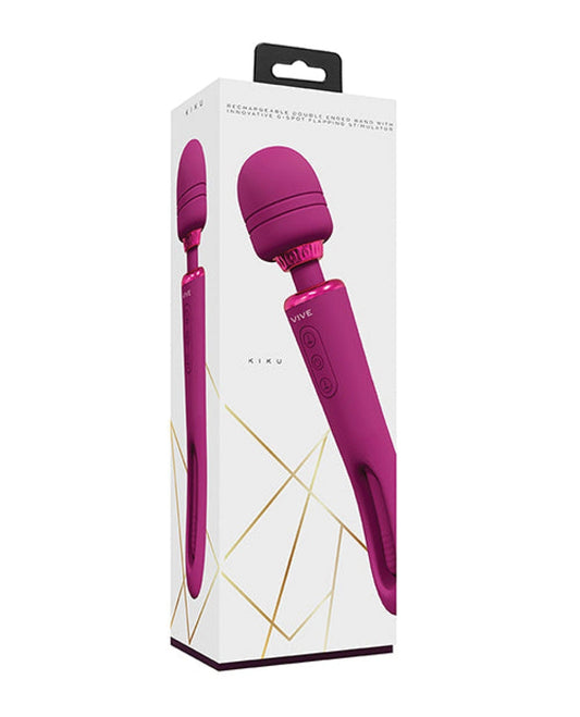 Doll Authority Vibrators Pink Shots Vive Kiku Double Ended Wand & G-spot Stimulator