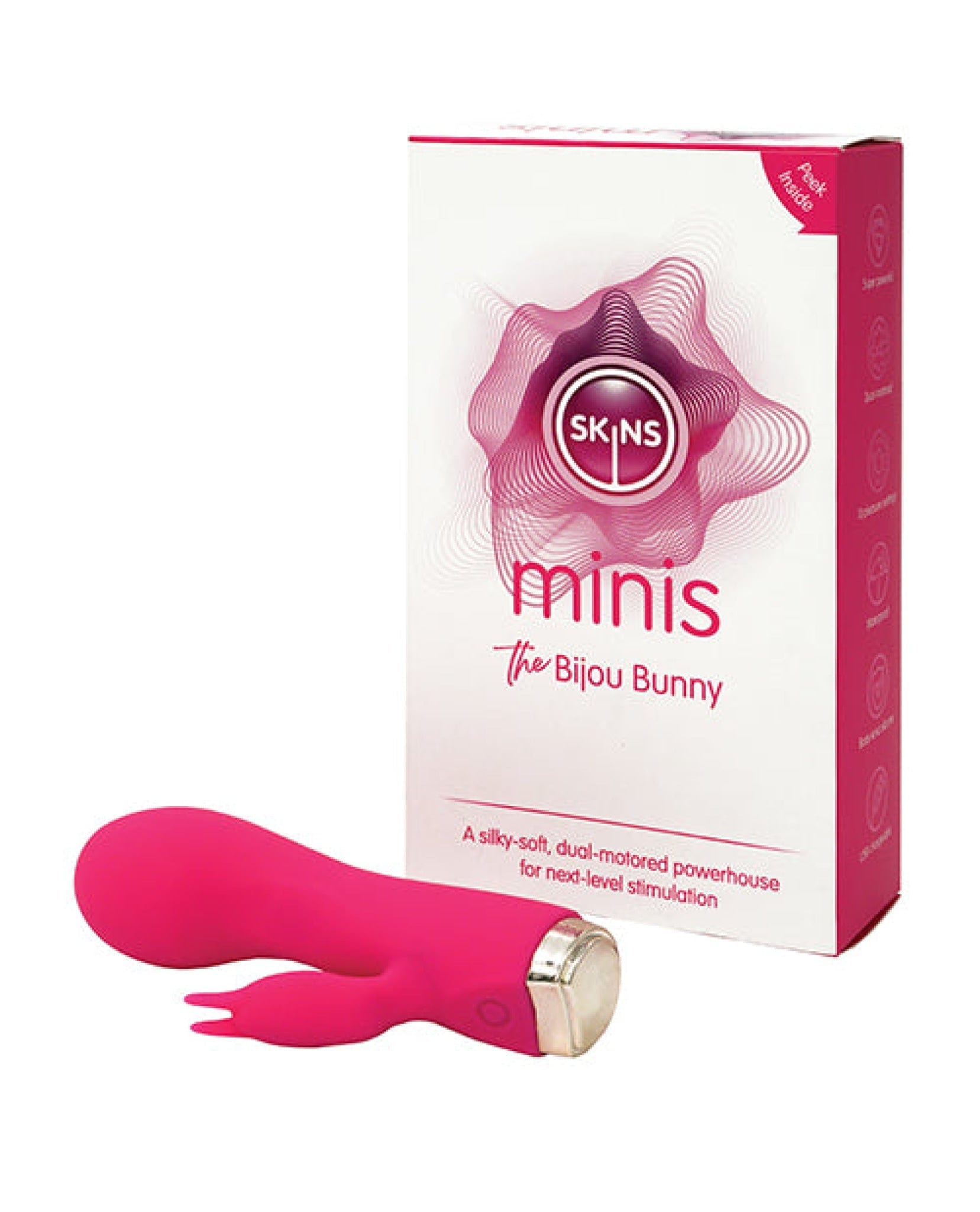Doll Authority Vibrators Skins Minis The Bijou Bunny - Pink