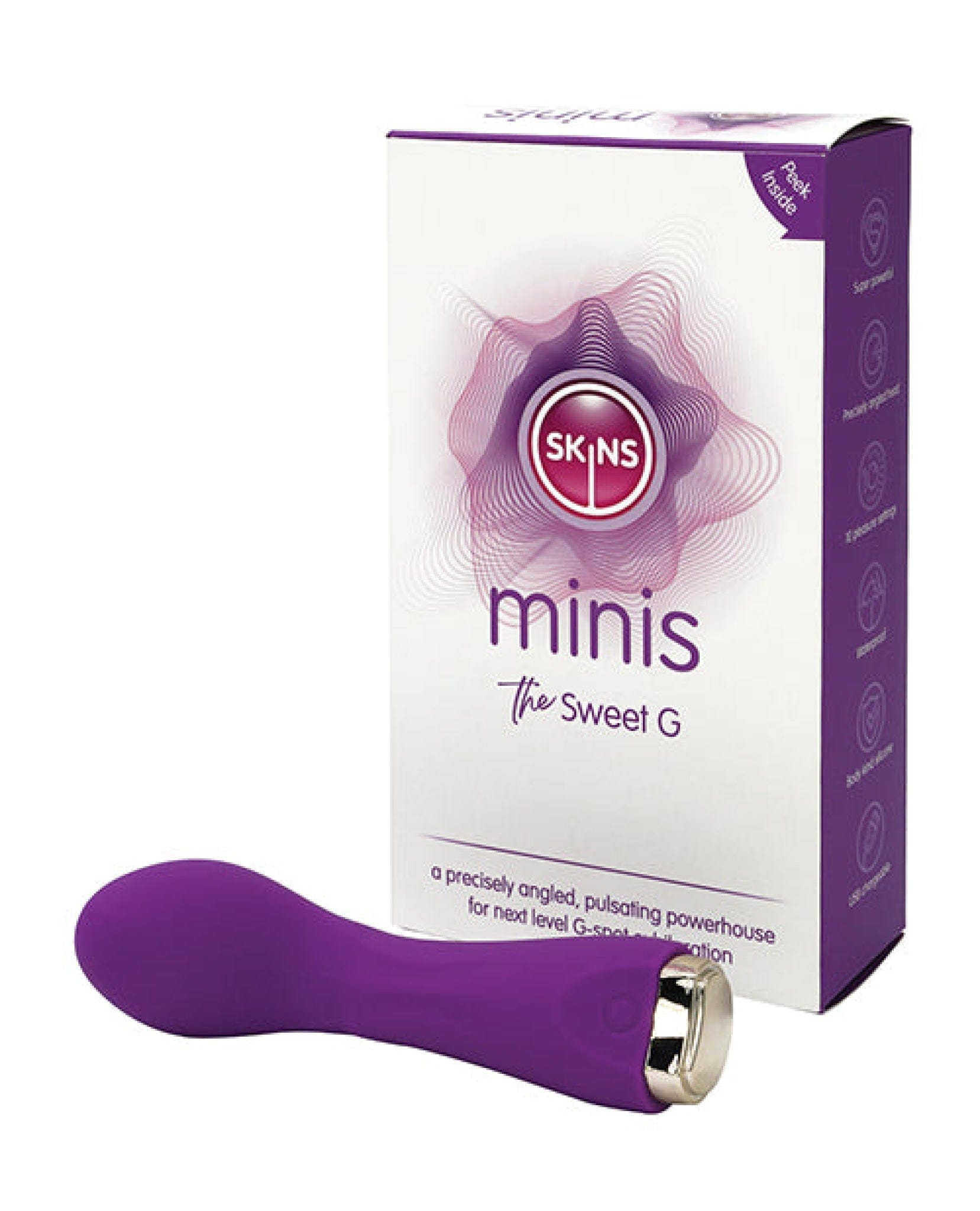 Doll Authority Vibrators Skins Minis The Sweet G - Purple