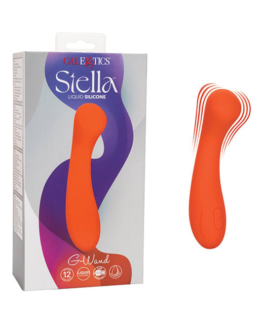 Doll Authority Vibrators Stella Liquid Silicone G-wand - Red