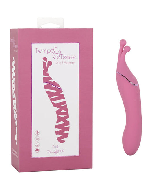 Doll Authority Vibrators Tempt & Tease Kiss - Pink