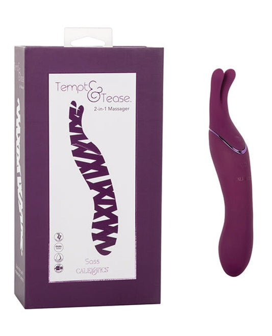 Doll Authority Vibrators Tempt & Tease Kiss - Purple