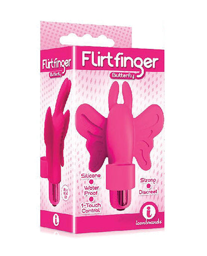 Doll Authority Vibrators Pink The 9's Flirtfinger Butterfly