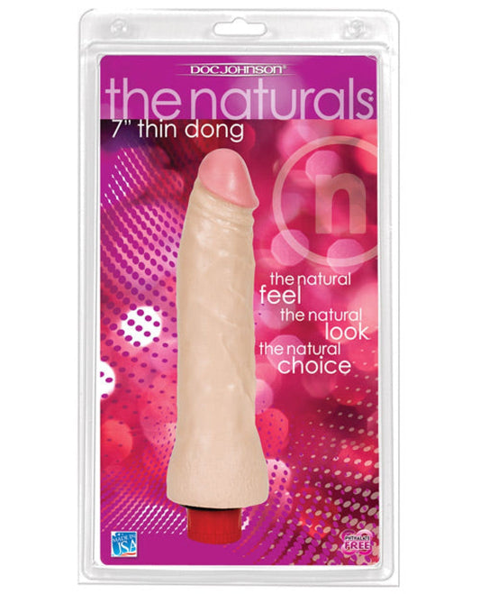 Doll Authority Vibrators The Naturals Thin Vibe - Flesh
