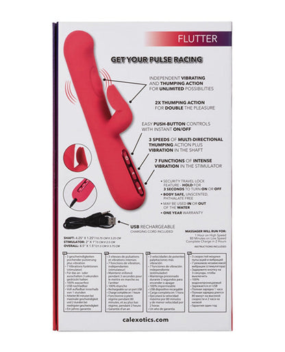 Doll Authority Vibrators Throb Flutter - Pink