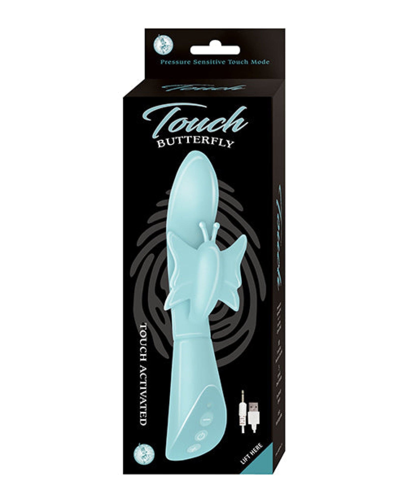 Doll Authority Vibrators Touch Butterfly - Aqua