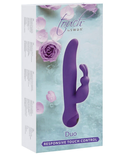 Doll Authority Vibrators Purple Touch By Swan Duo Rabbit Vibrator