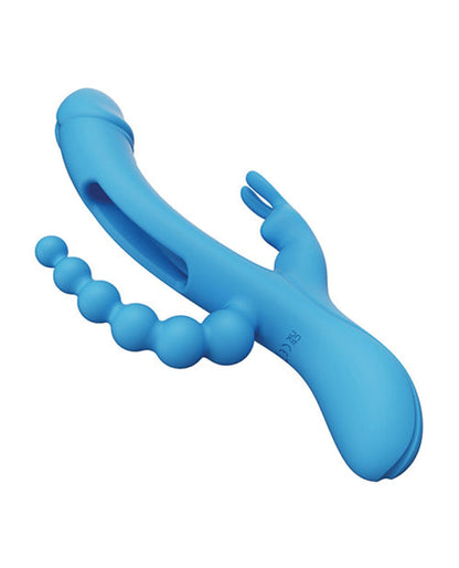 Doll Authority Vibrators Trilux Kinky Finger Rabbit Vibrator With Anal Beads