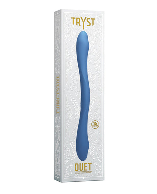 Doll Authority Vibrators Periwinkle Blue Tryst Duet W/remote