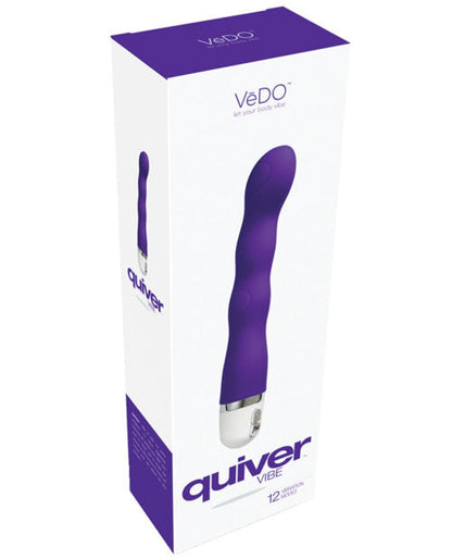 Doll Authority Vibrators Into You Indigo Vedo Quiver Mini Vibe