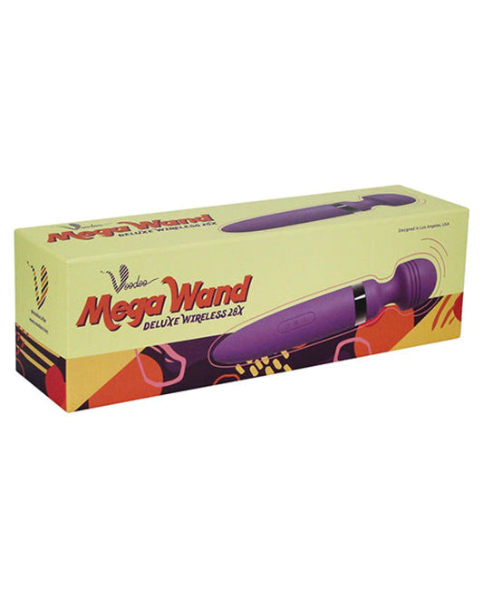 Doll Authority Vibrators Voodoo Deluxe Mega Wand 28x - Purple