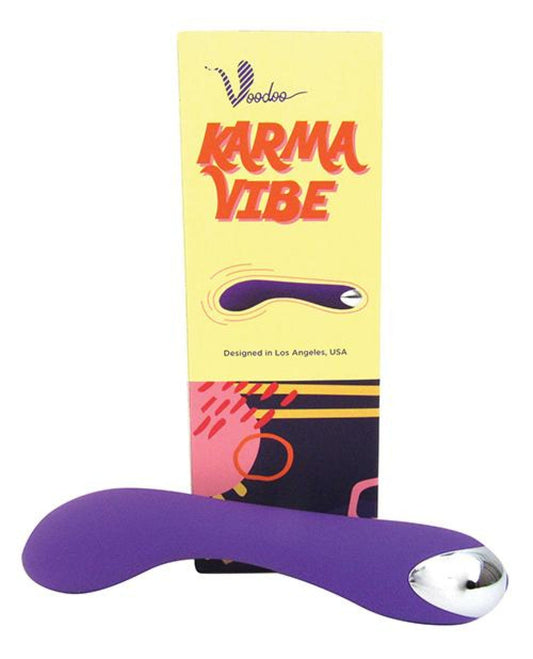 Doll Authority Vibrators Purple Voodoo Karma Vibe 10x Wireless