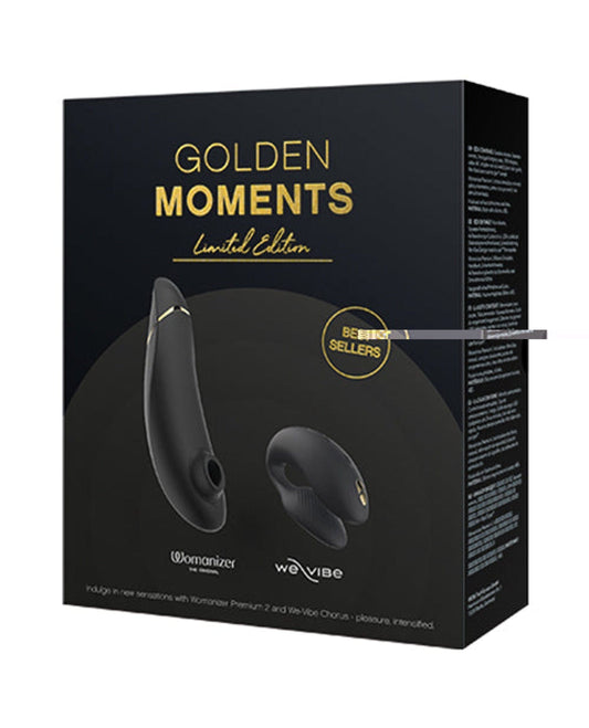Doll Authority Vibrators We-vibe Chorus / Womanizer Premium 2 Golden Moments Collection 2023 - Black/gold