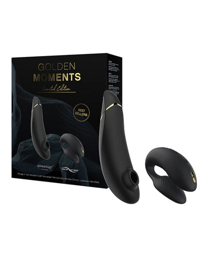Doll Authority Vibrators We-vibe Chorus - Womanizer Premium Golden Moments Collection - Black-gold