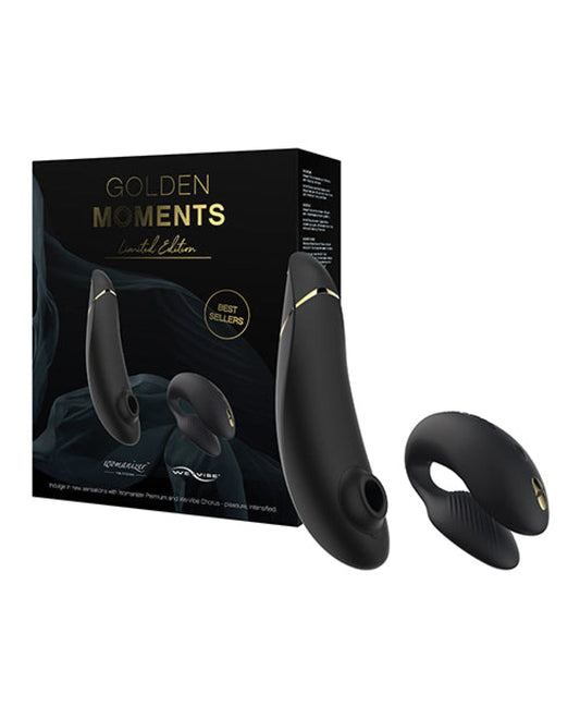 Doll Authority Vibrators We-vibe Chorus - Womanizer Premium Golden Moments Collection - Black-gold