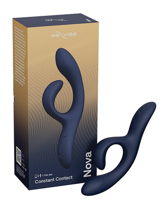 Doll Authority Vibrators Midnight Blue We-vibe Nova 2 Flexible Rabbit