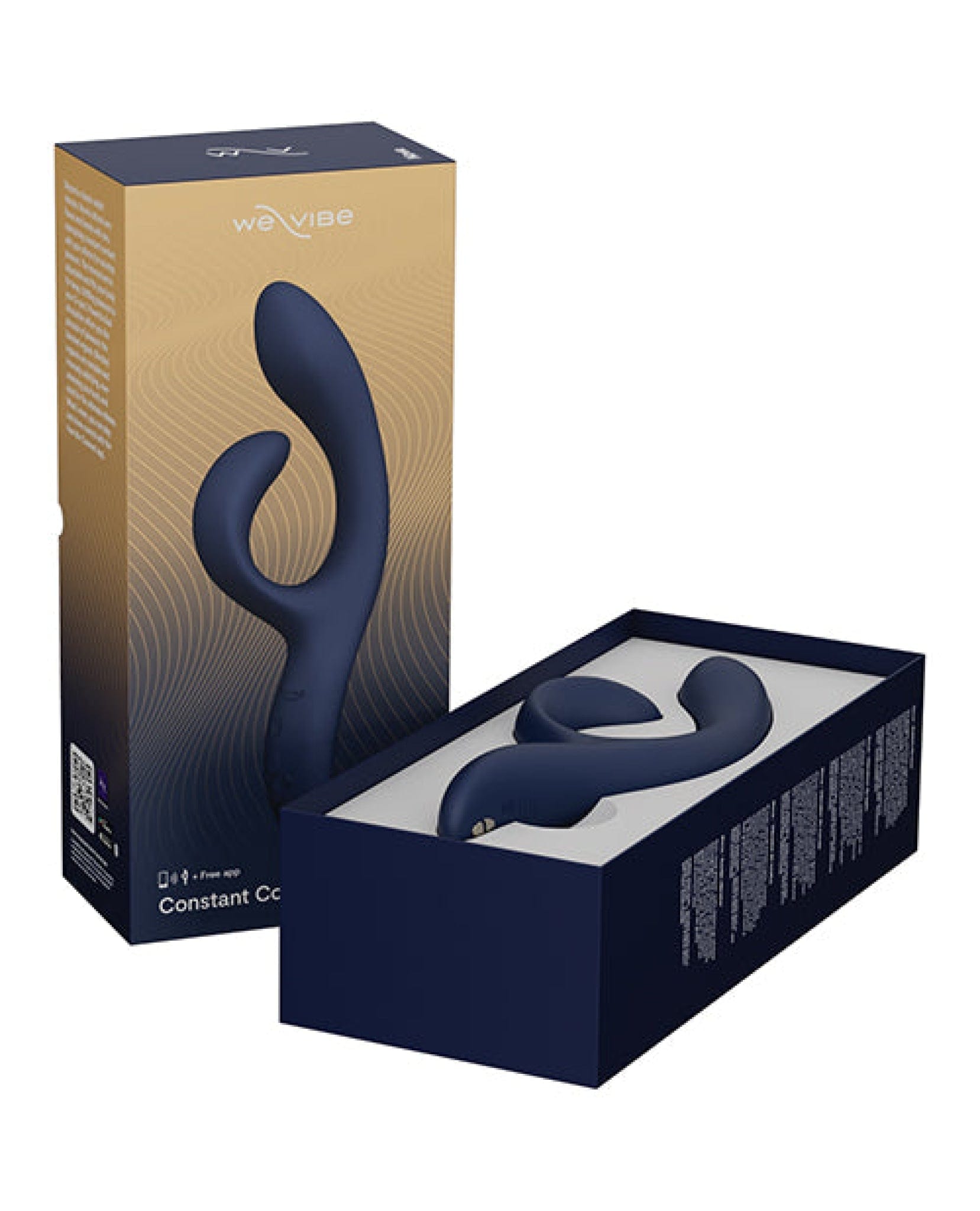 Doll Authority Vibrators Midnight Blue We-vibe Nova 2 Flexible Rabbit