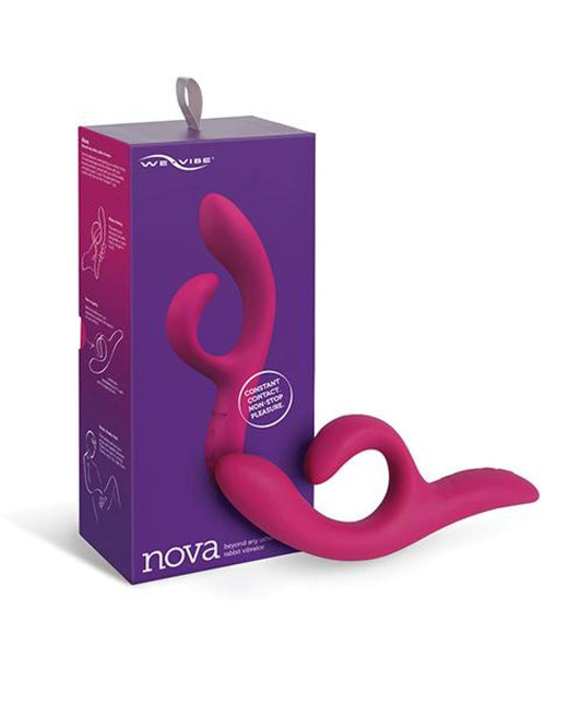 Doll Authority Vibrators We-vibe Nova 2 Flexible Rabbit - Fuchsia