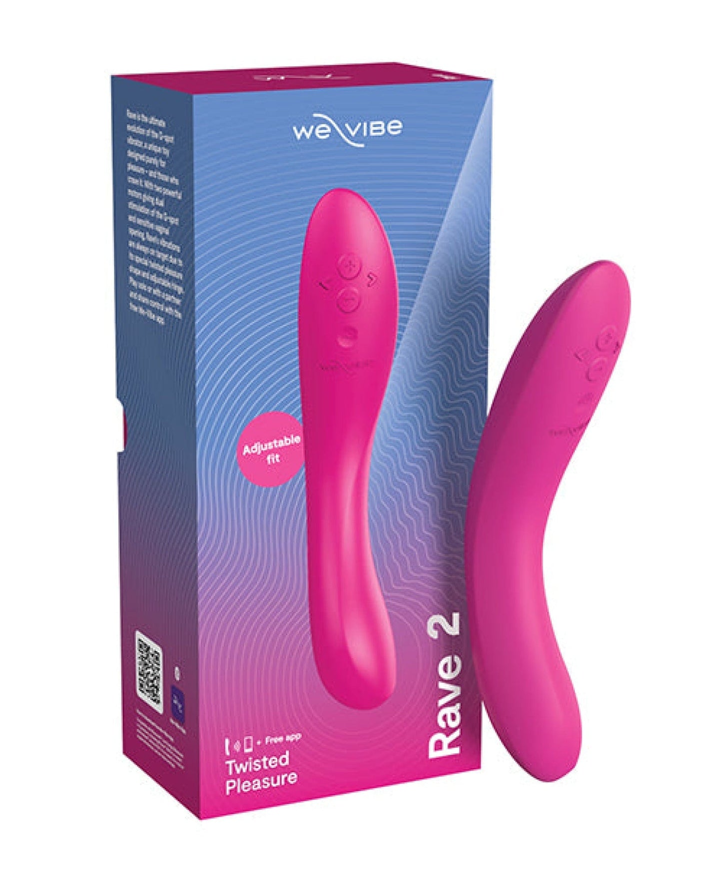 Doll Authority Vibrators Fuchsia We-vibe Rave 2 -