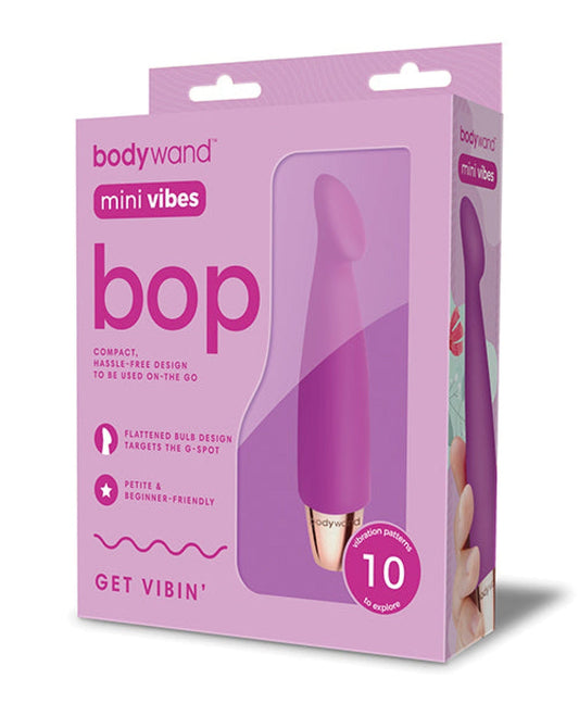 Doll Authority Vibrators Xgen Bodywand Mini Vibes Bop - Purple