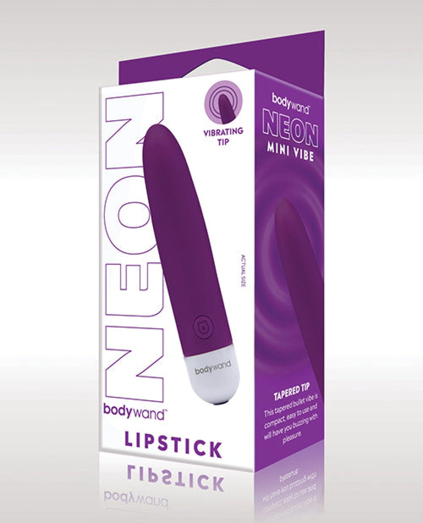 Doll Authority Vibrators Purple Xgen Bodywand Neon Mini Lipstick Vibe - Neon