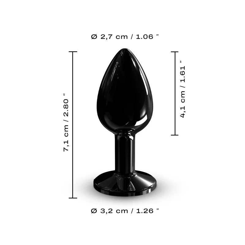 Dorcel Anal Toys DIAMOND PLUG BLACK S