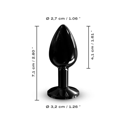 Dorcel Anal Toys DIAMOND PLUG BLACK S