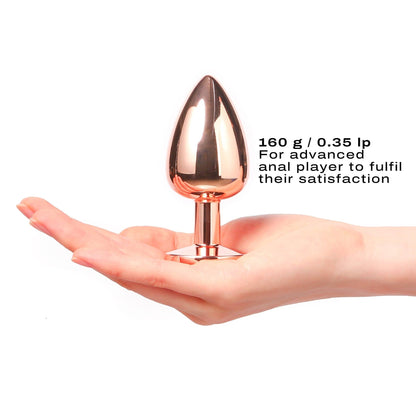 Dorcel Anal Toys Diamond Plug Rose Gold Large