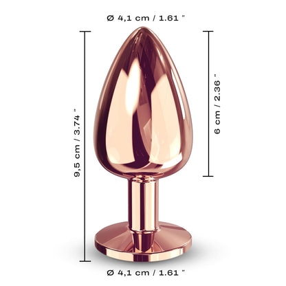 Dorcel Anal Toys Diamond Plug Rose Gold Large