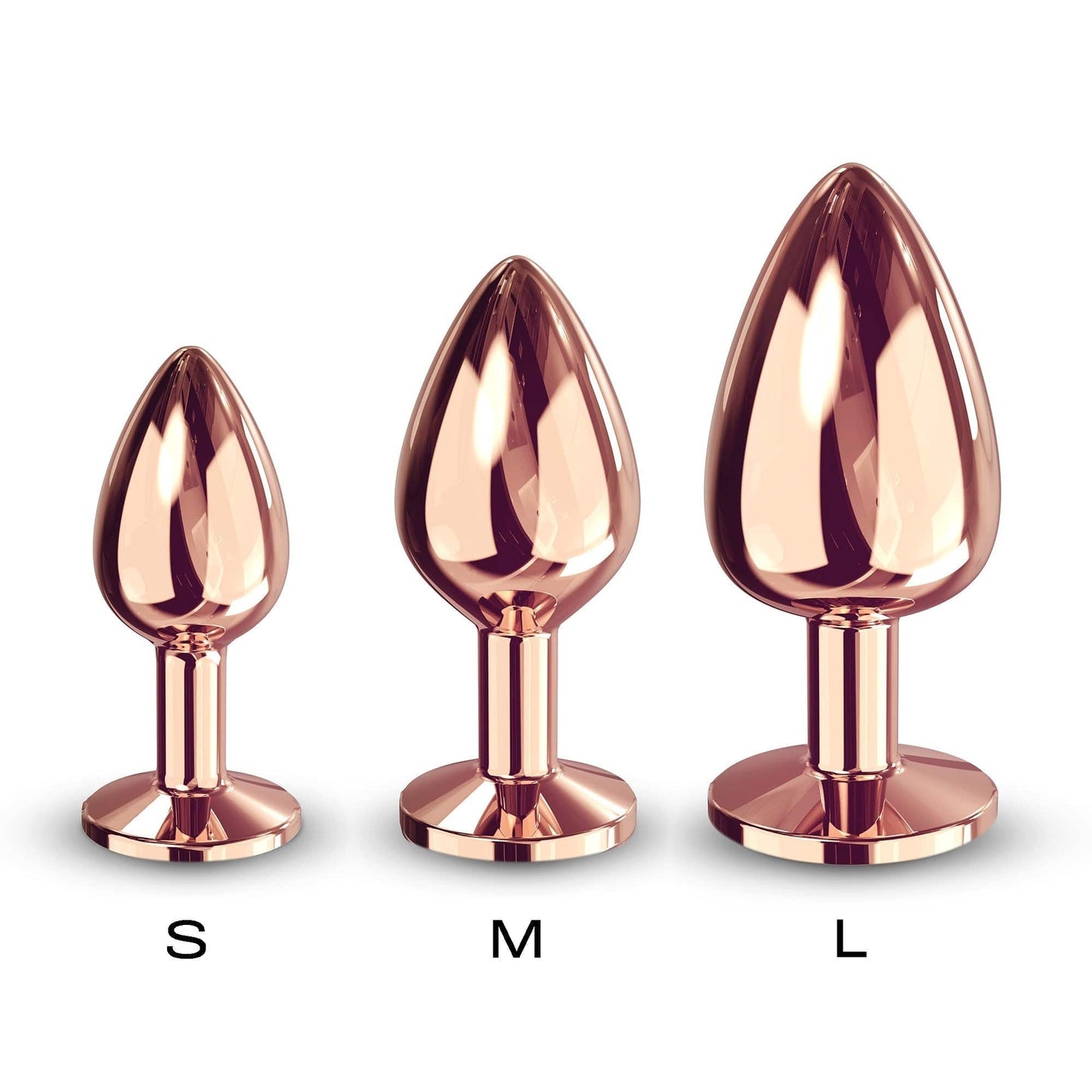 Dorcel Anal Toys Diamond Plug Rose Gold Large