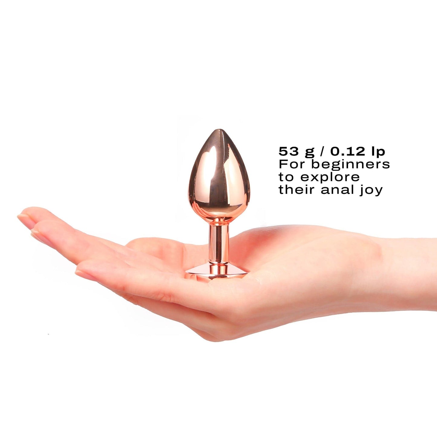 Dorcel Anal Toys Diamond Plug Rose Gold Small