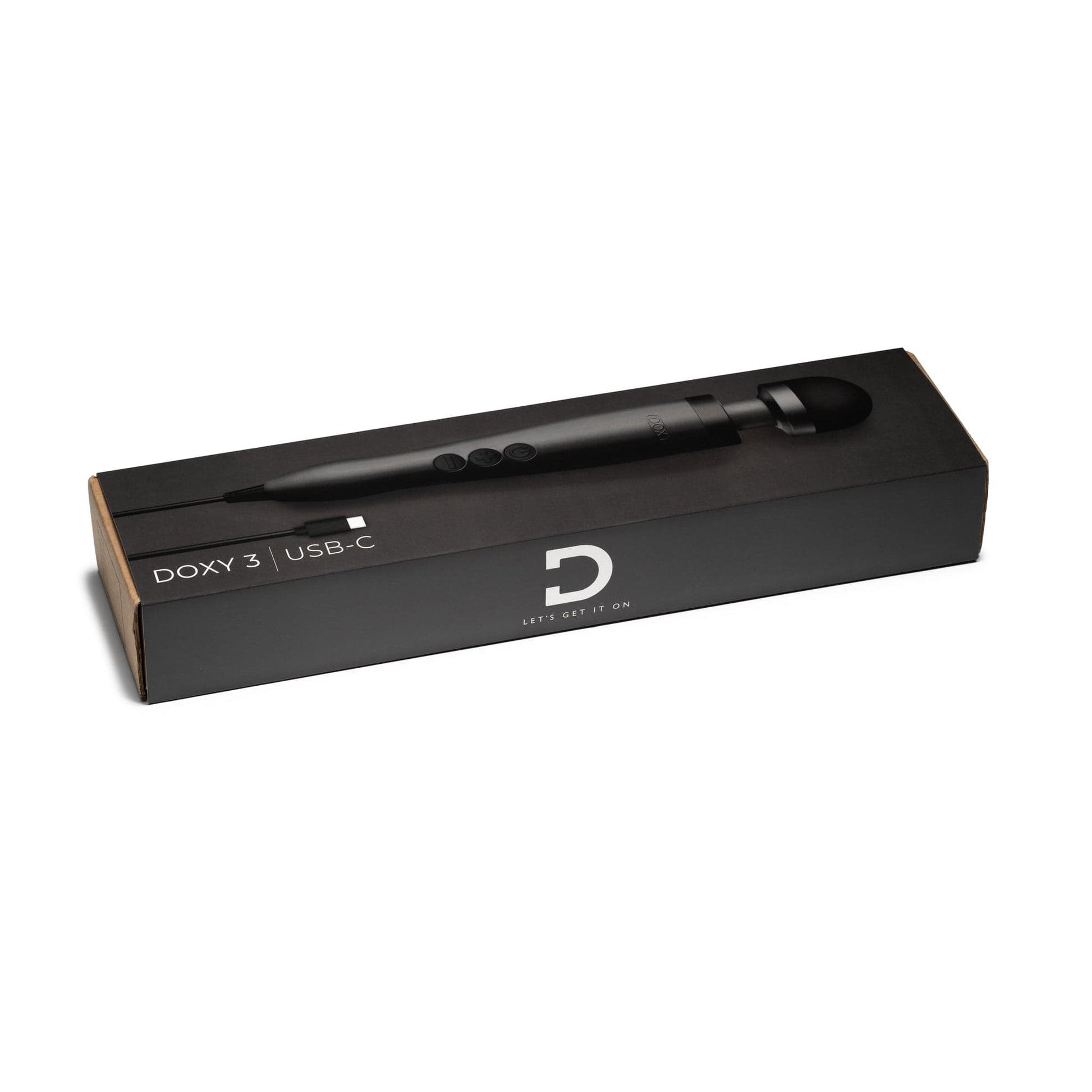 DOXY Vibrators 3 USB-C - Matte Black