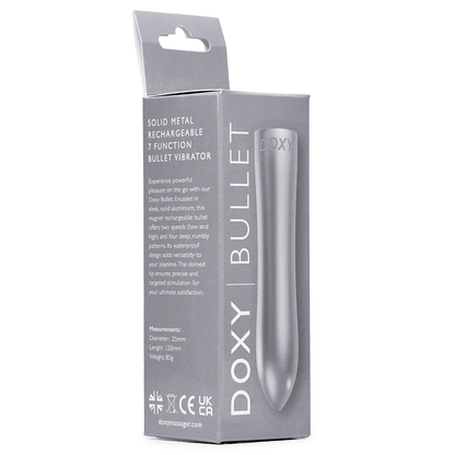 DOXY Vibrators Bullet - Silver