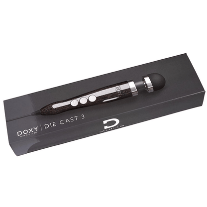 DOXY Vibrators Die Cast 3 - Disco Black