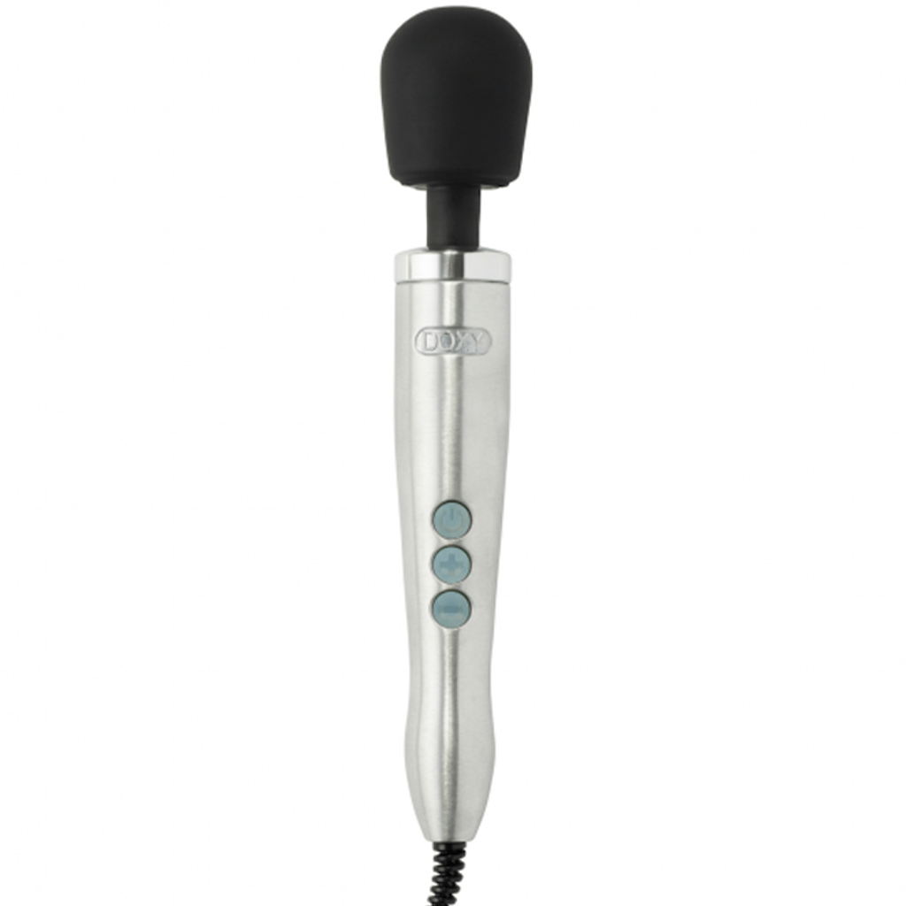 DOXY Vibrators Die Cast - Brushed Metal