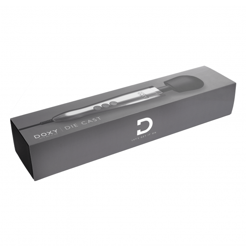 DOXY Vibrators Die Cast - Brushed Metal