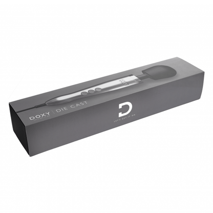 DOXY Vibrators Die Cast - Brushed Metal