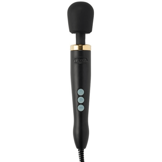 DOXY Vibrators Die Cast - Matte Black / Gold