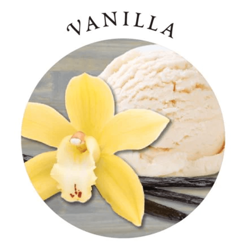 Earthly Body Lubes Edible Massage Candle Vanilla 4 oz / 113 g