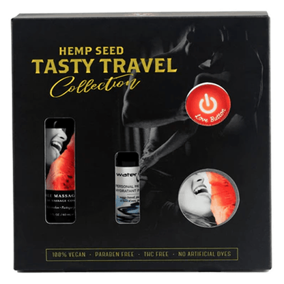 Earthly Body Lubes Tasty Travel Gift Set (2 oz, Watermelon Scent)