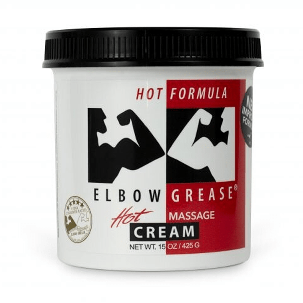 Elbow Grease Lubes Hot Cream Jar 15oz