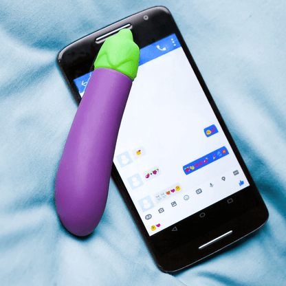 Emojibator Vibrators Eggplant Emojibator