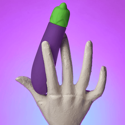 Emojibator Vibrators Eggplant Emojibator