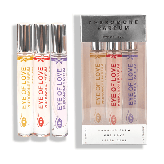EYE OF LOVE Lubes Pheromone Parfum Set - Attract him - 10ml / 1 fl oz / 3pc