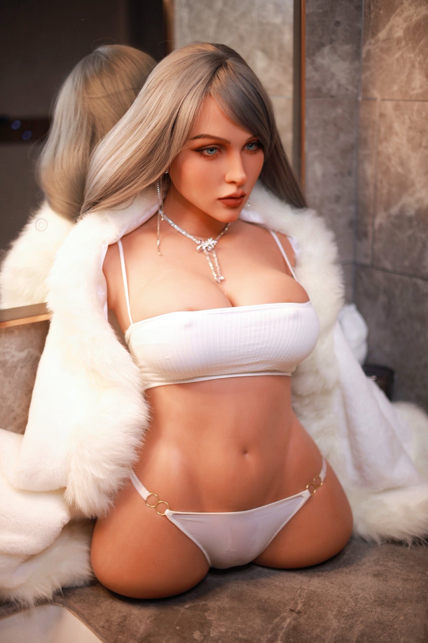 FireDoll SEX DOLL Bianca 86cm (E-Cup) Luxury Torso Sex Doll (EU Stock) - FireDoll