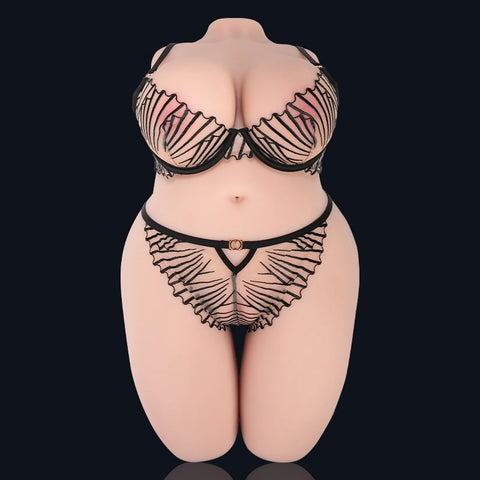 Freya 75cm Fair BBW Torso Sex Doll - Tantaly (USA Stock)