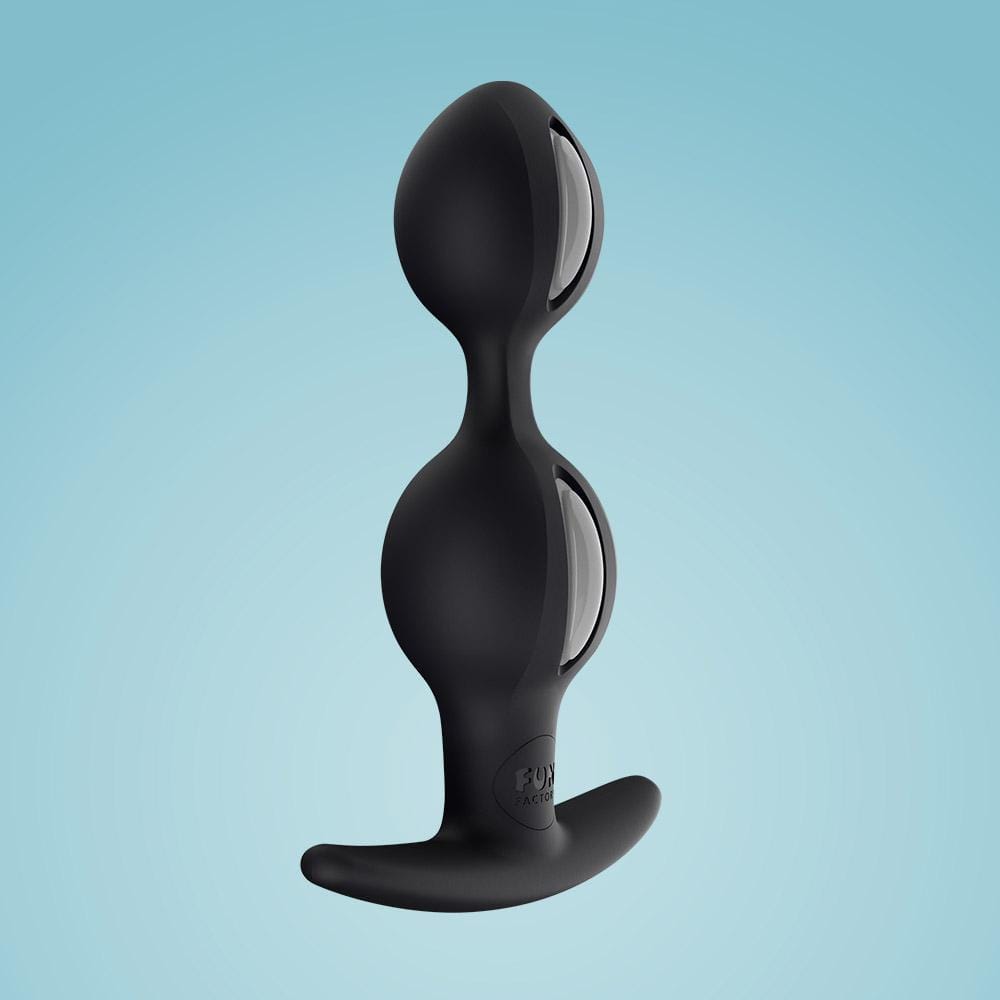Fun Factory Anal Toys Grey/Black B BALLS DUO