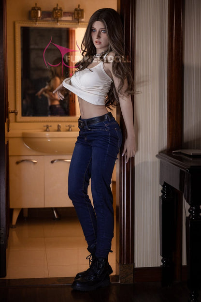 FunWest SEX DOLL Jasmine 159cm (A-Cup) TPE European Doll - FunWest (USA Stock)