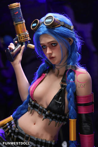 Jinx 159cm (A-Cup) TPE Anime Doll - FunWest (EU Stock)