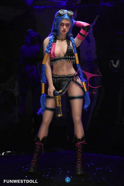 FunWest SEX DOLL Jinx 159cm (A-Cup) TPE Anime Doll - FunWest (EU Stock)